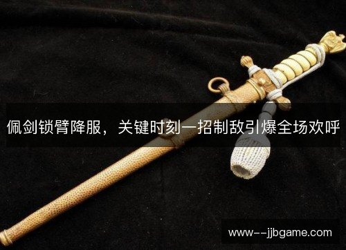 佩剑锁臂降服,关键时刻一招制敌引爆全场欢呼 佩剑锁臂降服,关键时刻一招制敌引爆全场欢呼